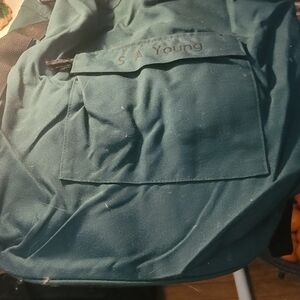 Eddie Bauer Green Travel Bag 12 X 19 X 16